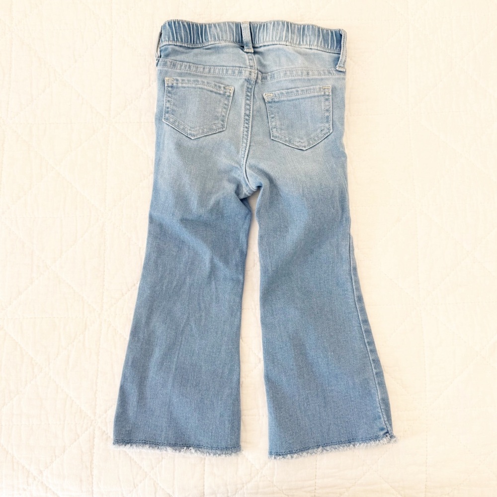 3 Years NEW GAP Kids 70s Flare Denim Jeans NWOT - Picture 4 of 4